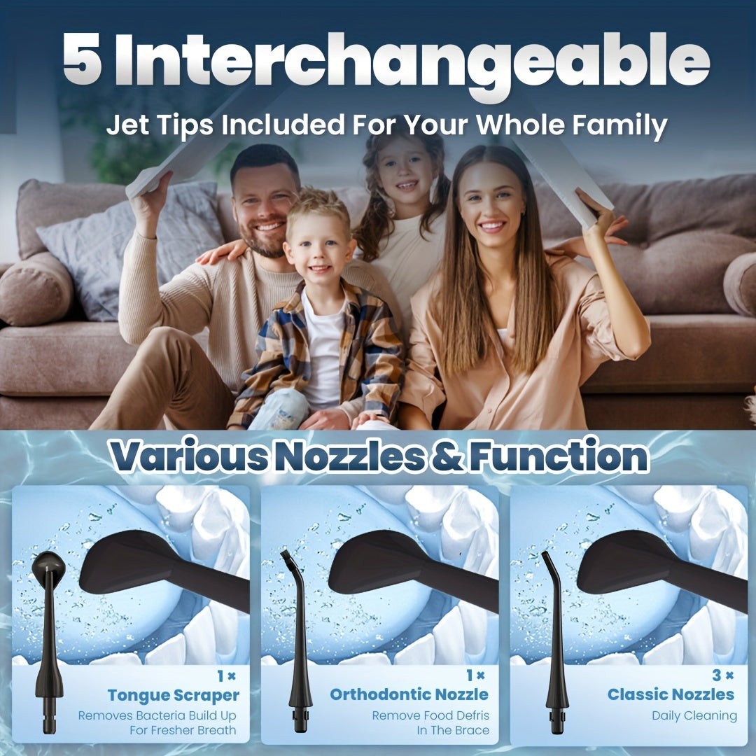 Hydropulseur dentaire portable et rechargeable